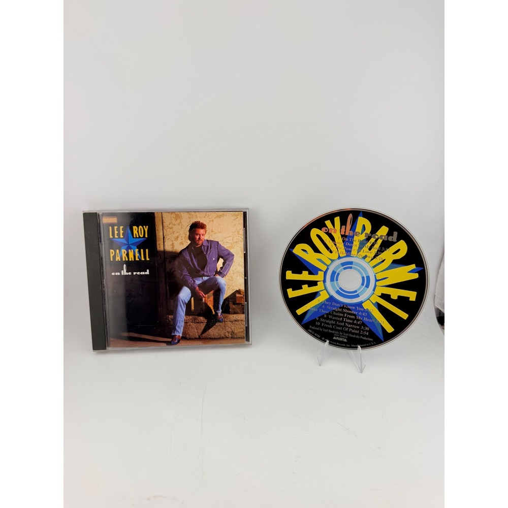 Lee Roy Parnell On The Road CD 1993 Arista Records ARCD-8739 Country Blues Rock